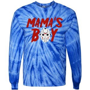 Mama´S Boy I Wish It Was Friday Halloween Tie-Dye Long Sleeve Shirt