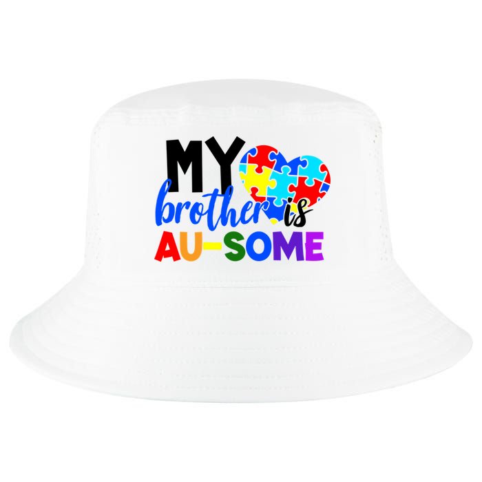 My Brother Is Ausome Autism Awareness Cool Comfort Performance Bucket Hat
