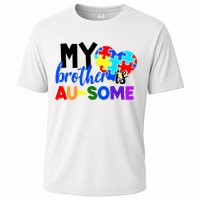 My Brother Is Ausome Autism Awareness Cooling Performance Crew T-Shirt