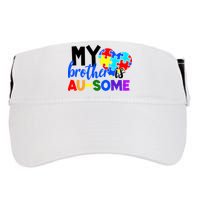 My Brother Is Ausome Autism Awareness Adult Drive Performance Visor