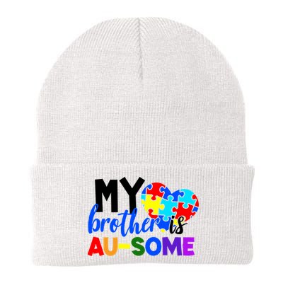 My Brother Is Ausome Autism Awareness Knit Cap Winter Beanie