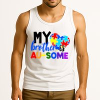 My Brother Is Ausome Autism Awareness Tank Top
