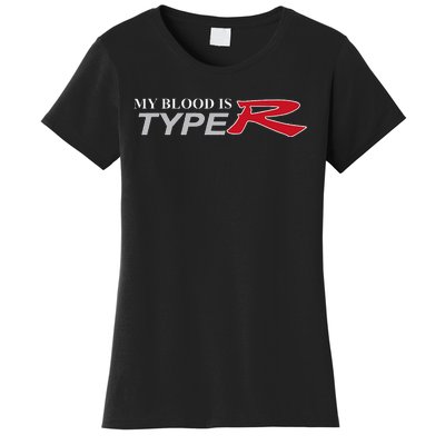 My Blood Is Type R Women's T-Shirt