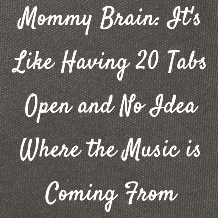 Mommy Brain: ItS Like Having 20 Tabs Open And No Idea Where Gift Cotton Canvas Backpack