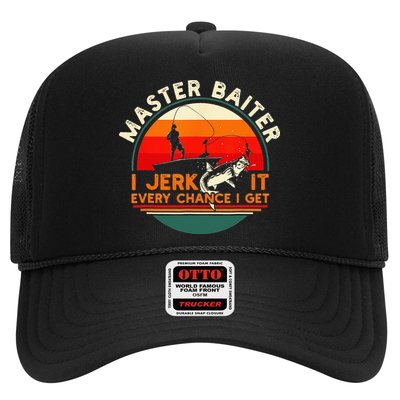 Master Baiter I’m Always Jerking My Rod For A Fishing Lovers Trucker Hat