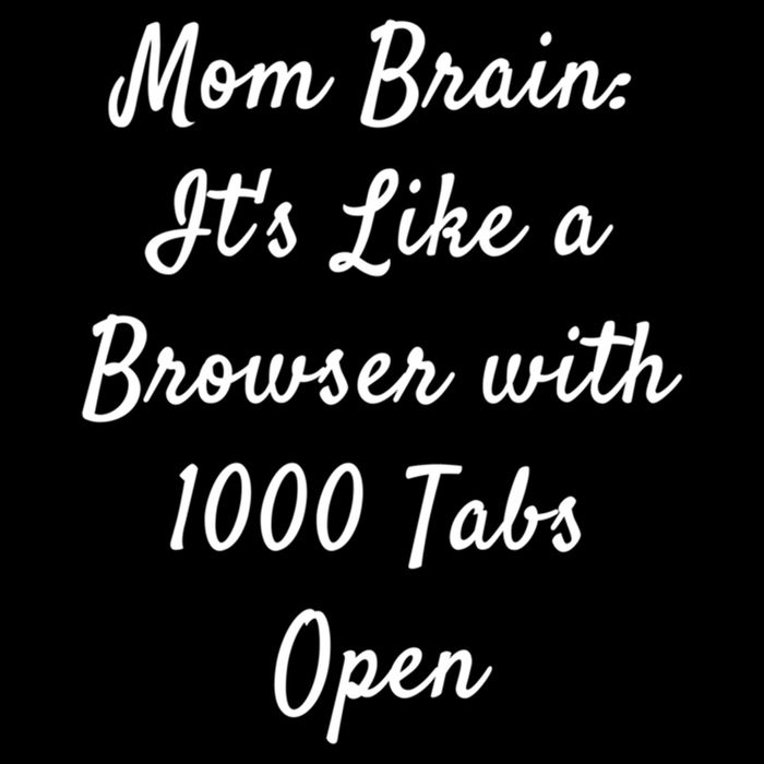 Mom Brain: ItS Like A Browser With 1000 Tabs Open Cute Gift Wool Snapback Cap
