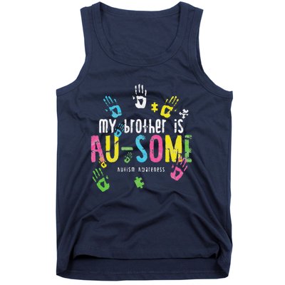 My Brother Is Ausome Autism Awareness Tank Top