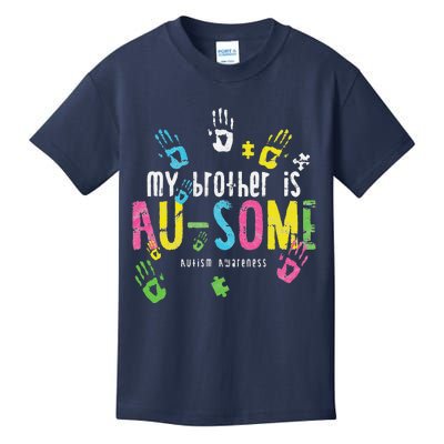 My Brother Is Ausome Autism Awareness Kids T-Shirt