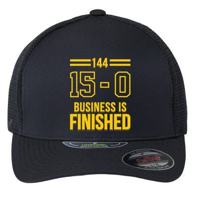 Michigan Business Is Finished 144 15 0 Flexfit Unipanel Trucker Cap