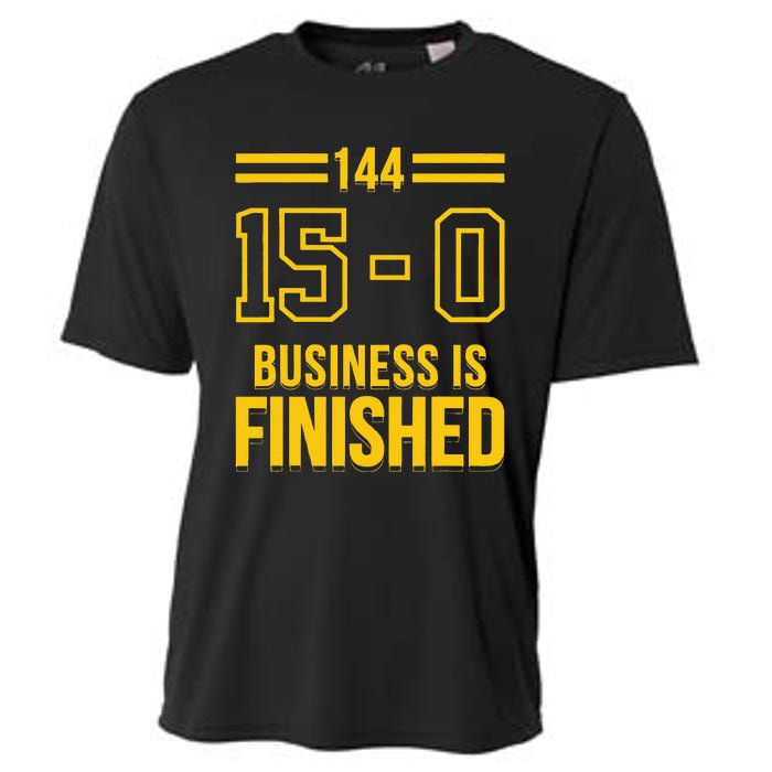 Michigan Business Is Finished 144 15 0 Cooling Performance Crew T-Shirt