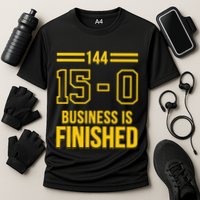 Michigan Business Is Finished 144 15 0 Cooling Performance Crew T-Shirt