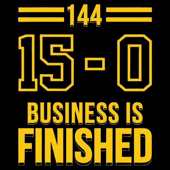 Michigan Business Is Finished 144 15 0 Cooling Performance Crew T-Shirt