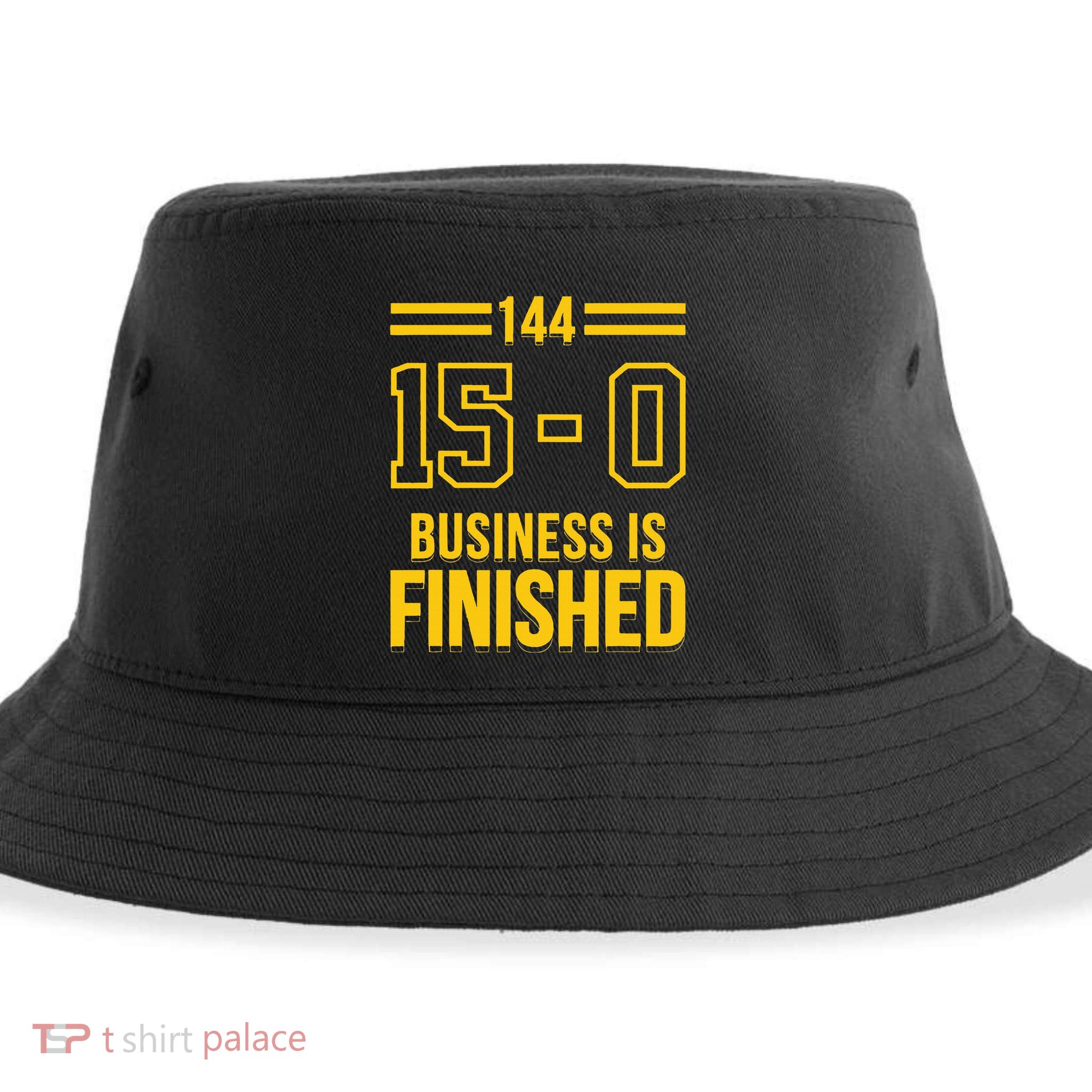 Michigan Business Is Finished 144 15 0 Sustainable Bucket Hat