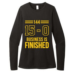 Michigan Business Is Finished 144 15 0 Womens CVC Long Sleeve Shirt