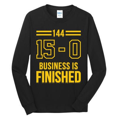 Michigan Business Is Finished 144 15 0 Tall Long Sleeve T-Shirt