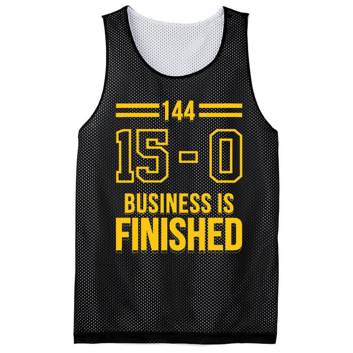 Michigan Business Is Finished 144 15 0 Mesh Reversible Basketball Jersey Tank