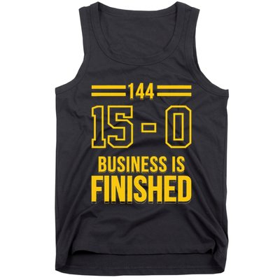 Michigan Business Is Finished 144 15 0 Tank Top