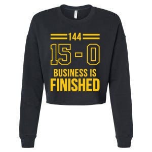 Michigan Business Is Finished 144 15 0 Cropped Pullover Crew