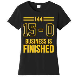 Michigan Business Is Finished 144 15 0 Women's T-Shirt