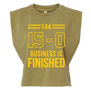 Michigan Business Is Finished 144 15 0 Garment-Dyed Women's Muscle Tee