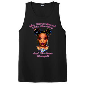 My Black Is Beautiful Black Magic Art Afro Melanin Gift PosiCharge Competitor Tank