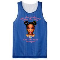 My Black Is Beautiful Black Magic Art Afro Melanin Gift Mesh Reversible Basketball Jersey Tank