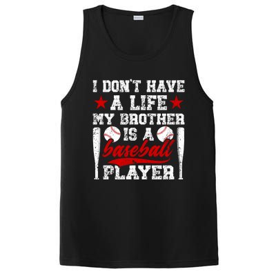 My Brother Is A Baseball Player Brother Baseball Brother Great Gift PosiCharge Competitor Tank