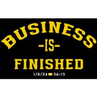 Michigan Business Is Finished 1 8 24 34 13 Bumper Sticker