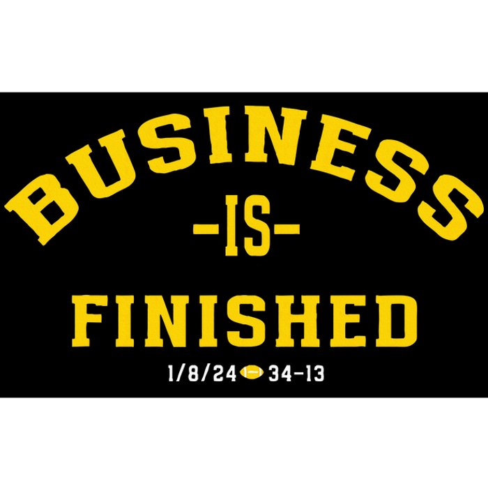 Michigan Business Is Finished 1 8 24 34 13 Bumper Sticker