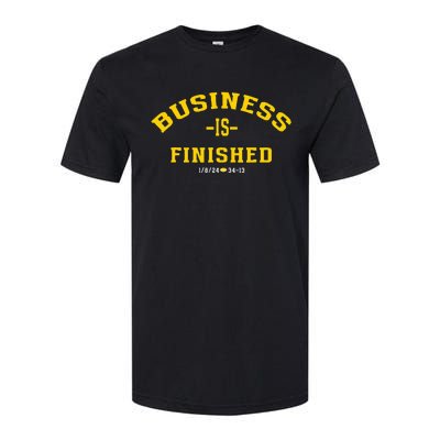 Michigan Business Is Finished 1 8 24 34 13 Softstyle CVC T-Shirt