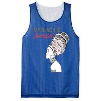 My Black Is Beautiful Magic Gift African Queen Funny Gift Mesh Reversible Basketball Jersey Tank