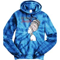 My Black Is Beautiful Magic Gift African Queen Funny Gift Tie Dye Hoodie