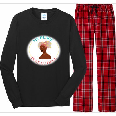 My Black Is Beautiful Gift Long Sleeve Pajama Set