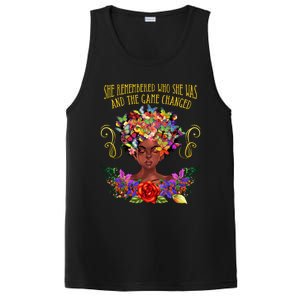 My Black Is Beautiful Black Magic Afro Melanin Gift PosiCharge Competitor Tank