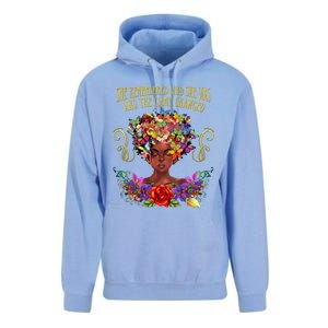 My Black Is Beautiful Black Magic Afro Melanin Gift Unisex Surf Hoodie