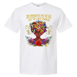 My Black Is Beautiful Black Magic Afro Melanin Gift Garment-Dyed Heavyweight T-Shirt