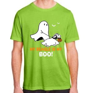 My Beagle Is My Boo Funny Spooky Ghost Dog Lover Halloween Great Gift Adult ChromaSoft Performance T-Shirt