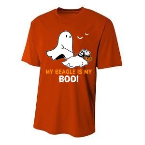 My Beagle Is My Boo Funny Spooky Ghost Dog Lover Halloween Great Gift Performance Sprint T-Shirt