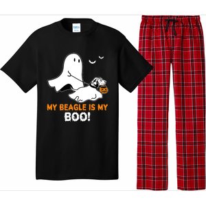 My Beagle Is My Boo Funny Spooky Ghost Dog Lover Halloween Great Gift Pajama Set