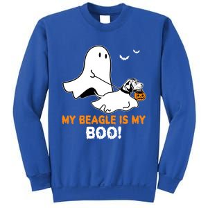 My Beagle Is My Boo Funny Spooky Ghost Dog Lover Halloween Great Gift Sweatshirt