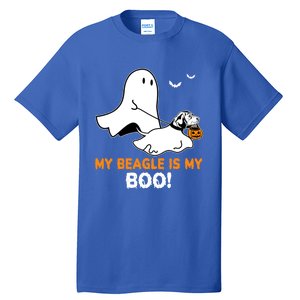 My Beagle Is My Boo Funny Spooky Ghost Dog Lover Halloween Great Gift Tall T-Shirt