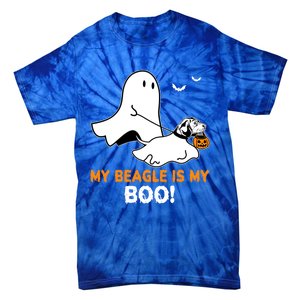 My Beagle Is My Boo Funny Spooky Ghost Dog Lover Halloween Great Gift Tie-Dye T-Shirt