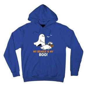 My Beagle Is My Boo Funny Spooky Ghost Dog Lover Halloween Great Gift Tall Hoodie