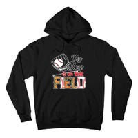 My Boy Is On That Field Baseball Leopard Tall Hoodie