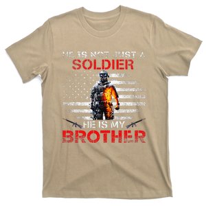 My Brother Is A Soldier Proud Army Sister Veterans Day Gift T-Shirt