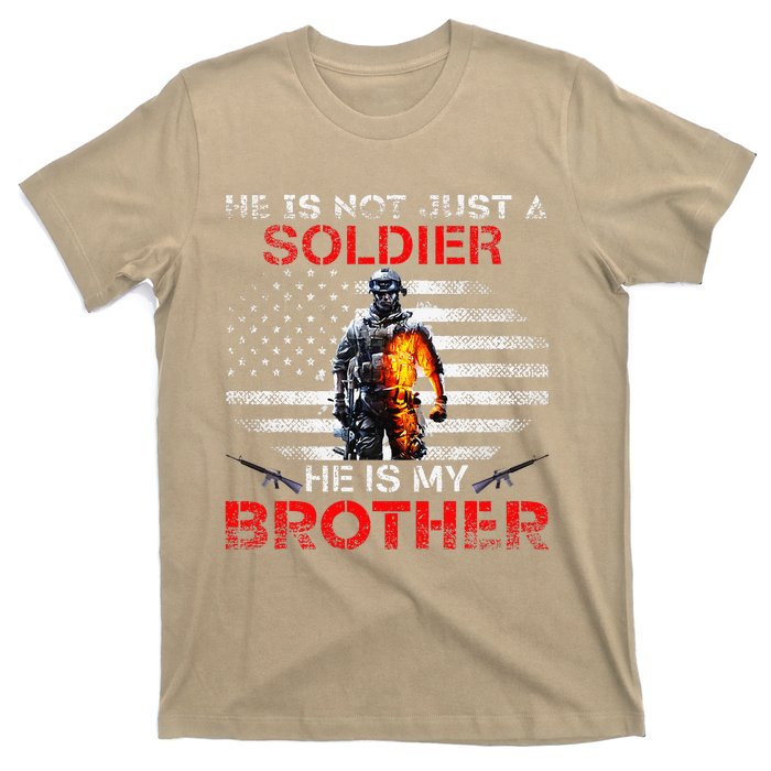 My Brother Is A Soldier Proud Army Sister Veterans Day Gift T-Shirt