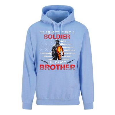 My Brother Is A Soldier Proud Army Sister Veterans Day Gift Unisex Surf Hoodie