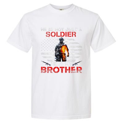 My Brother Is A Soldier Proud Army Sister Veterans Day Gift Garment-Dyed Heavyweight T-Shirt