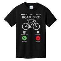 My Bike Is Calling I Have To Go Bike Road Bike Gift Road Cyling Kids T-Shirt