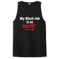 My Black Job Is To Vote PosiCharge Competitor Tank